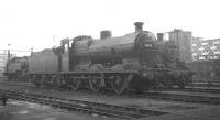Ex-Southern Railway Maunsell Q class 0-6-0 no 30530 standing in the shed yard at Nine Elms in October 1964, approximately two months before withdrawal by BR.<br><br>[K A Gray 23/10/1964]