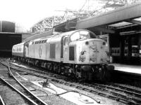 D285 arriving at Newcastle with a train from Liverpool in September 1969.<br><br>[John Furnevel 30/09/1969]