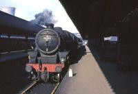 Perth based Black 5 no 44722 shortly after arrival at Buchanan Street on 25 March 1964.<br><br>[John Robin 25/03/1964]