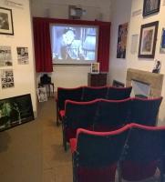 The  film <I>'Brief Encounter'</I> seems to be playing continuously at this mini-cinema in the museum in the Carnforth station building. My wife assures me that the seats are very comfortable.<br><br>[Ken Strachan 28/01/2015]