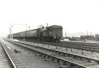 V1 67665 approaching Shettleston on 30 April 1960 with an Airdrie - Partickhill train. [Ref query 2312]  <br><br>[G H Robin collection by courtesy of the Mitchell Library, Glasgow 30/04/1960]