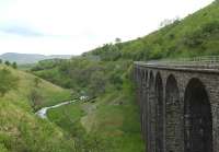 Smardale Gill Viaduct on the SDLUR trackbed between Tebay and Kirkby Stephen in June 2015.</br><br>
Percy Beck, Tees, Deepdale, (the mighty) Belah, Hatygill, Merrygill, Podgill, Smardale Gill... Bouch had his work cut out on this line.<br><br>[Brian Taylor 08/06/2015]
