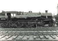 BR Standard class 4 2-6-4T 80106 stabled in the shed yard at Eastfield in the summer of 1961. <br><br>[G H Robin collection by courtesy of the Mitchell Library, Glasgow 10/06/1961]