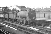 Locally based class O4 2-8-0 63613 runs south through Doncaster on 31 May 1963 with a freight.<br><br>[K A Gray 31/05/1963]