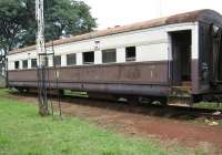 <h4><a href='/locations/K/Kenya_Railway_Museum'>Kenya Railway Museum</a></h4><p><small><a href='/companies/E/East_African_Railways'>East African Railways</a></small></p><p>A 1st class coach on display at the Kenya Railway Museum in Nairobi. 5/16</p><p>07/03/2014<br><small><a href='/contributors/Alistair_MacKenzie'>Alistair MacKenzie</a></small></p>