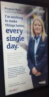 A poster from the new ScotRail campaign, <b>Every Single Day</b>. This campaign features members of staff involved in running the railway.<br><br>[John Yellowlees 10/12/2016]