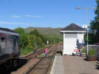 A traditional - and sensible - low-cost walking route across the railway: the barrow crossing at Arisaig on 3rd June 2016.<br><br>[David Spaven 03/06/2016]