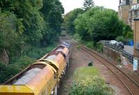 A PW train heads west through the site of Newington station on 27 August 2017. Newington closed to passengers in September 1962, since when the island platform has been removed and the track realigned.<br><br>[John Furnevel 27/08/2017]
