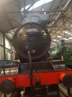 John Cameron's K4 61994 <I>The Great Marquess</I>, seen inside the shed at Boness in March 2018. <br>
<br><br>[John Yellowlees 10/03/2018]