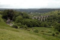 Lambley from the south. The waggonway continued north and then west and the railway crossed the viaduct.<br><br>[Ewan Crawford //]