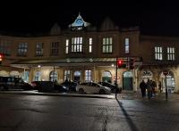 <h4><a href='/locations/B/Bath_Spa'>Bath Spa</a></h4><p><small><a href='/companies/G/Great_Western_Railway'>Great Western Railway</a></small></p><p>Bath Spa station looking very welcoming on a cold dark November night. Compare to see image <a href='/img/37/202/index.html'>37202</a> 111/122</p><p>02/11/2019<br><small><a href='/contributors/Ken_Strachan'>Ken Strachan</a></small></p>