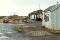 Forres goods looking west. The distant building is part of the Forres locomotive shed complex.<br><br>[Ewan Crawford //]