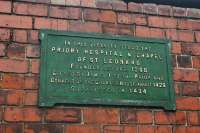 Plaque on the exterior wall of south end of Perth station.<br><br>[Ewan Crawford //]