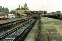 Perth looking south. The two northbound bay platforms have become a single refuelling road.<br><br>[Ewan Crawford //1988]